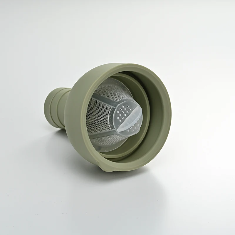Botella HARIO Cold Brew con filtro 750 ml Verde Oliva - Imagen 4